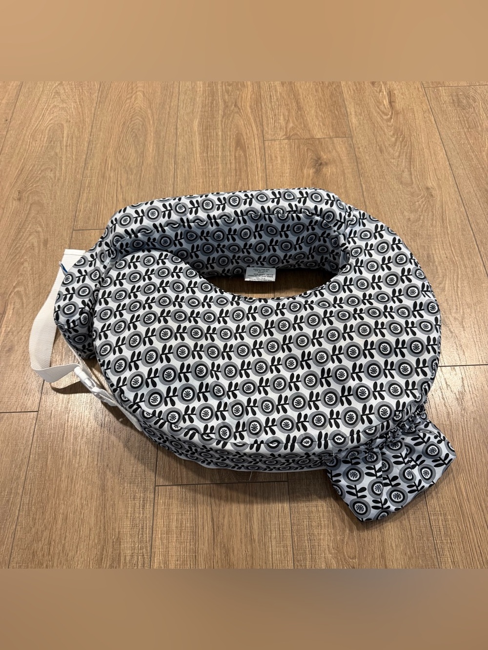 My Brest Friend Black & White& gray Patterned Nursing Pillow